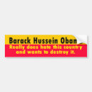 Recherche de hussein voiture autocollants Démocrate
