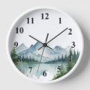 Recherche de peinture de paysage horloges Contemporain