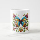 Recherche de vitrail tasses Papillon