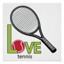 Recherche de balle de tennis posters Raquette