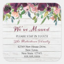 Recherche de new address carrées invitations Changement d'adresse