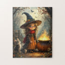 Recherche de sorcière puzzles Pour enfants
