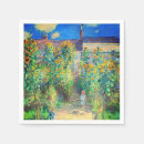 Recherche de monet serviettes Bleu