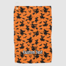 Recherche de halloween golf serviettes Chauves souris