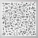 Recherche de notes posters Noir