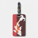 Recherche de carpe koi bagages étiquettes Poisson