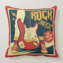 Recherche de music décoration coussins Rock