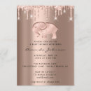 Recherche de elephant baby shower fille invitations Bébé fille