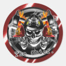 Recherche de pompier autocollants Chef des pompiers