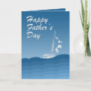 Recherche de bateau à voile vœux cartes Papa