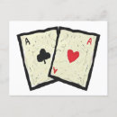 Recherche de lacet cartes postales Poker