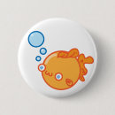 Recherche de poisson badges Bleu