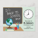 Recherche de professeur cartes postales Enseignant