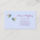 Recherche de colibris cartes visite Oiseau