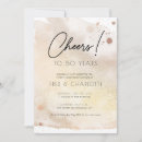 Recherche de 50th anniversary party invitations Aquarelle