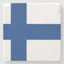 Recherche de la finlande dessous de verres Drapeau