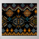 Recherche de motif mexicain posters Tribal