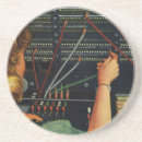 Recherche de téléphone dessous de verres Rétro