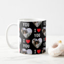 Recherche de valentines photo collage tasses Couple