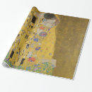 Recherche de klimt de gustav papier cadeau Le baiser