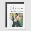 Recherche de graduation announcement magnets Élégant