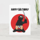 Recherche de art martial japonais vœux cartes Drôle
