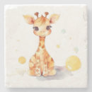 Recherche de verre girafe de dessous de dessous de verres Illustration
