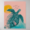 Recherche de tortue de mer posters Rose