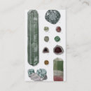 Recherche de géologue cartes visite Bijoux