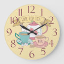 Recherche de tea cup horloges Heure du thé