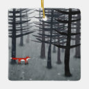 Recherche de renard ornements Forêt