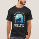 Recherche de shetland sheepdog tshirts Bleu