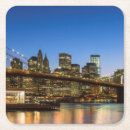 Recherche de brooklyn dessous de verres Image de couleur