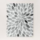 Recherche de black and white puzzles Abstract