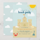Recherche de château de sable invitations Enfants
