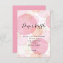 Recherche de pois or invitations Fille