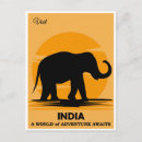 Recherche de animaux vintages cartes postales Éléphant