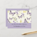 Recherche de joli papillon cartes postales Violet