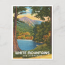 Recherche de montagnes blanches cartes postales New hampshire