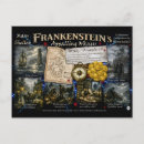 Recherche de frankenstein cartes postales Mary shelley