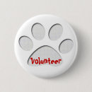 Recherche de volontaire badges Blanc
