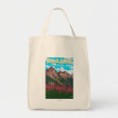 Recherche de voyage vintage tote bags États