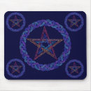 Recherche de symbole païen tapis souris Pentagramme