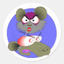 Recherche de rats autocollants Bande dessinée