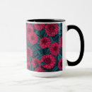 Recherche de de fleur de dahlia tasses Noir