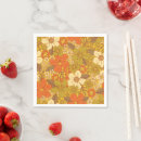 Recherche de années 60 serviettes Fleur