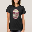 Recherche de étiquette de vin tshirts Anniversaire