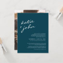 Recherche de bleu turquoise mariage invitations Chic