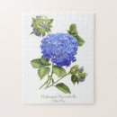 Recherche de hydrangea puzzles Fleurs bleues