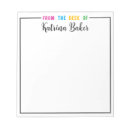 Recherche de patron blocsnotes Bloc note